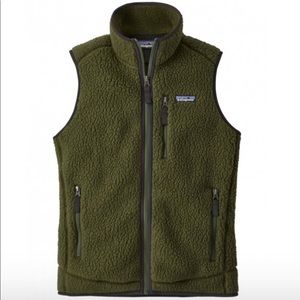 Patagonia Retro Pile Vest XS Nomad Green